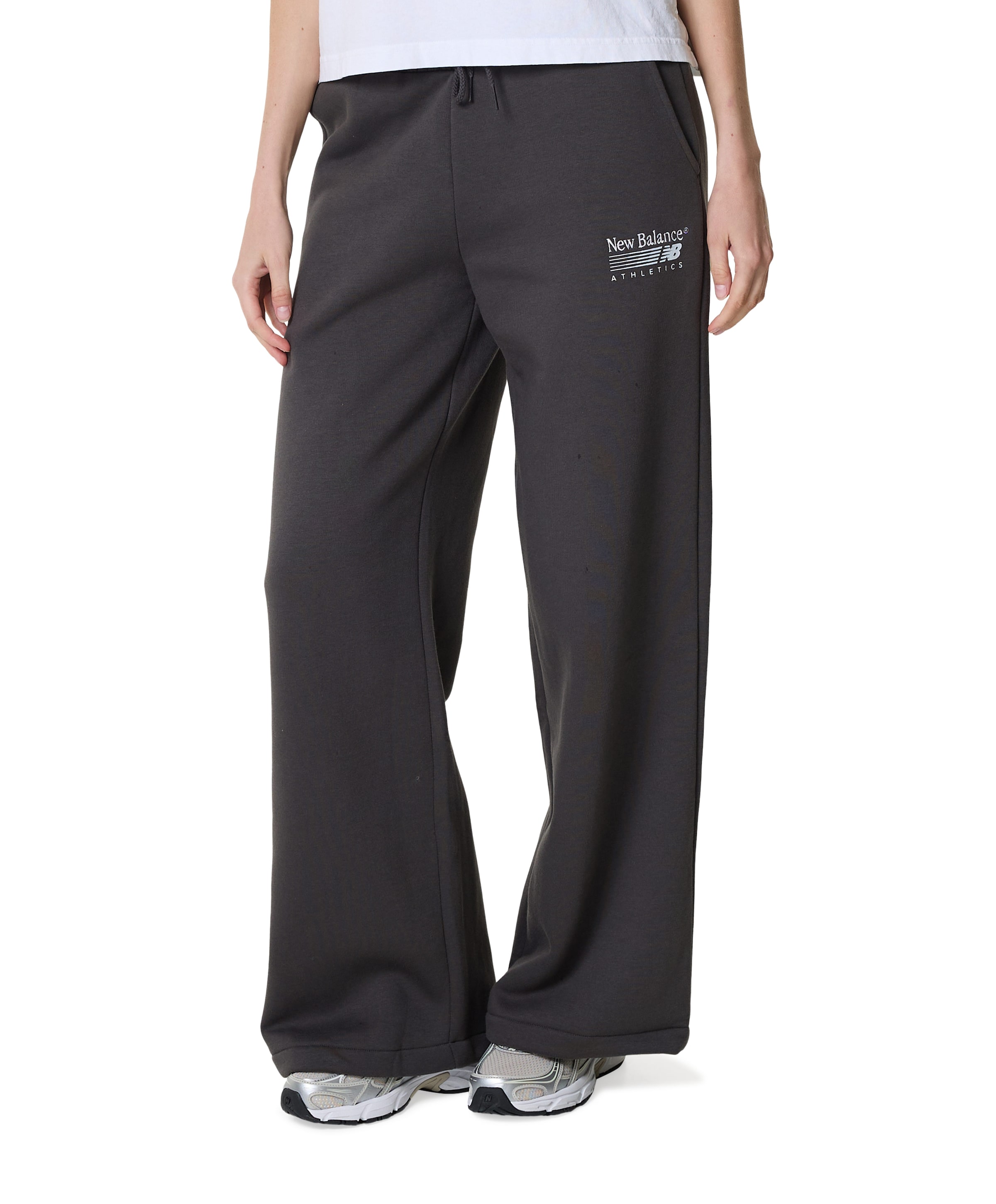 Trackside Fleece Pant dames broek grijs