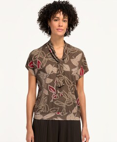 Dames T-shirt bruin