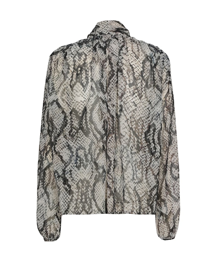Dames blouse grijs