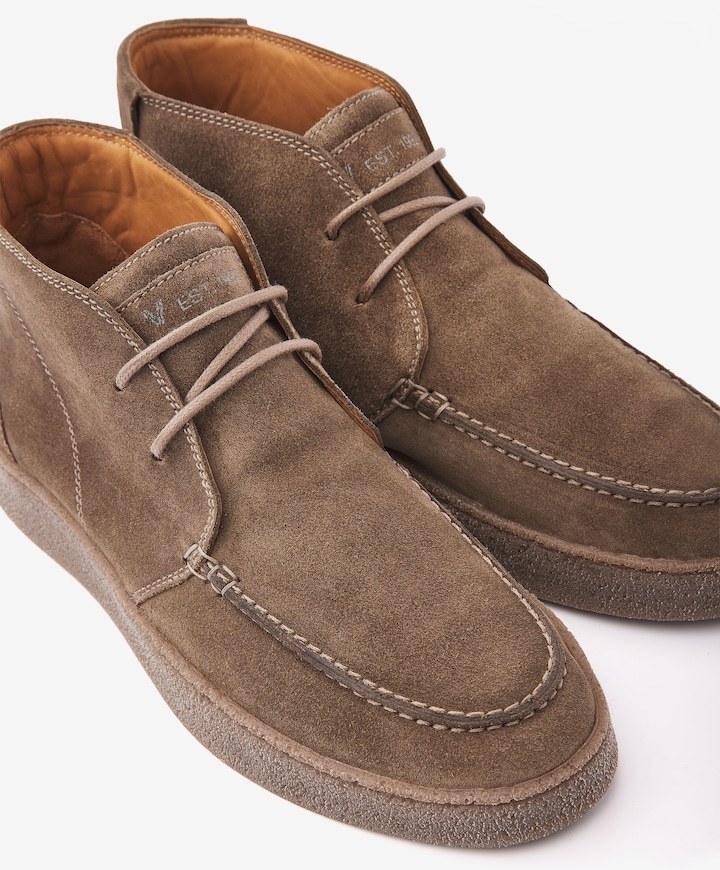 Zane David heren veterboots bruin