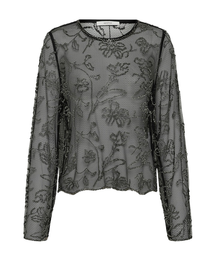 Dames top grijs