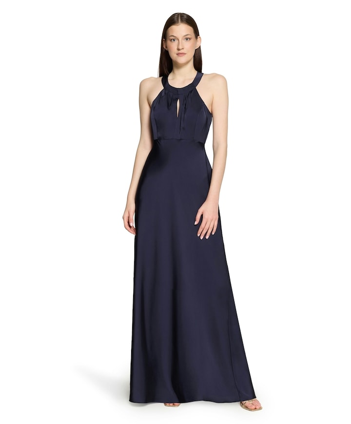Dames jurk blauw