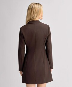 Dames jurk bruin