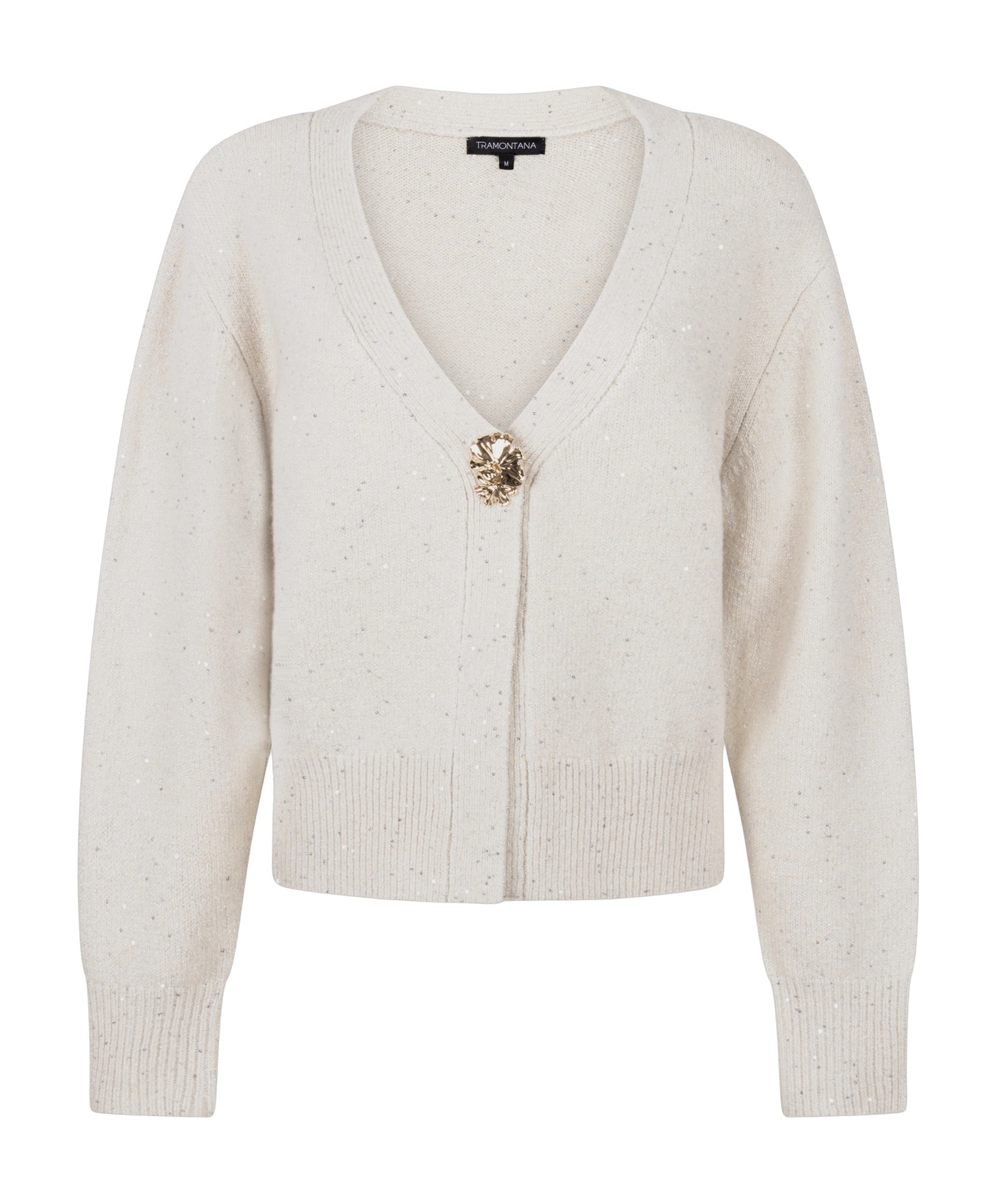Dames vest ecru