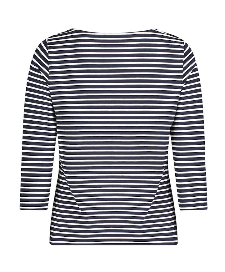 Dames longsleeve blauw