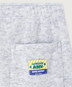 Short bermuda ample uniseks korte broek grijs