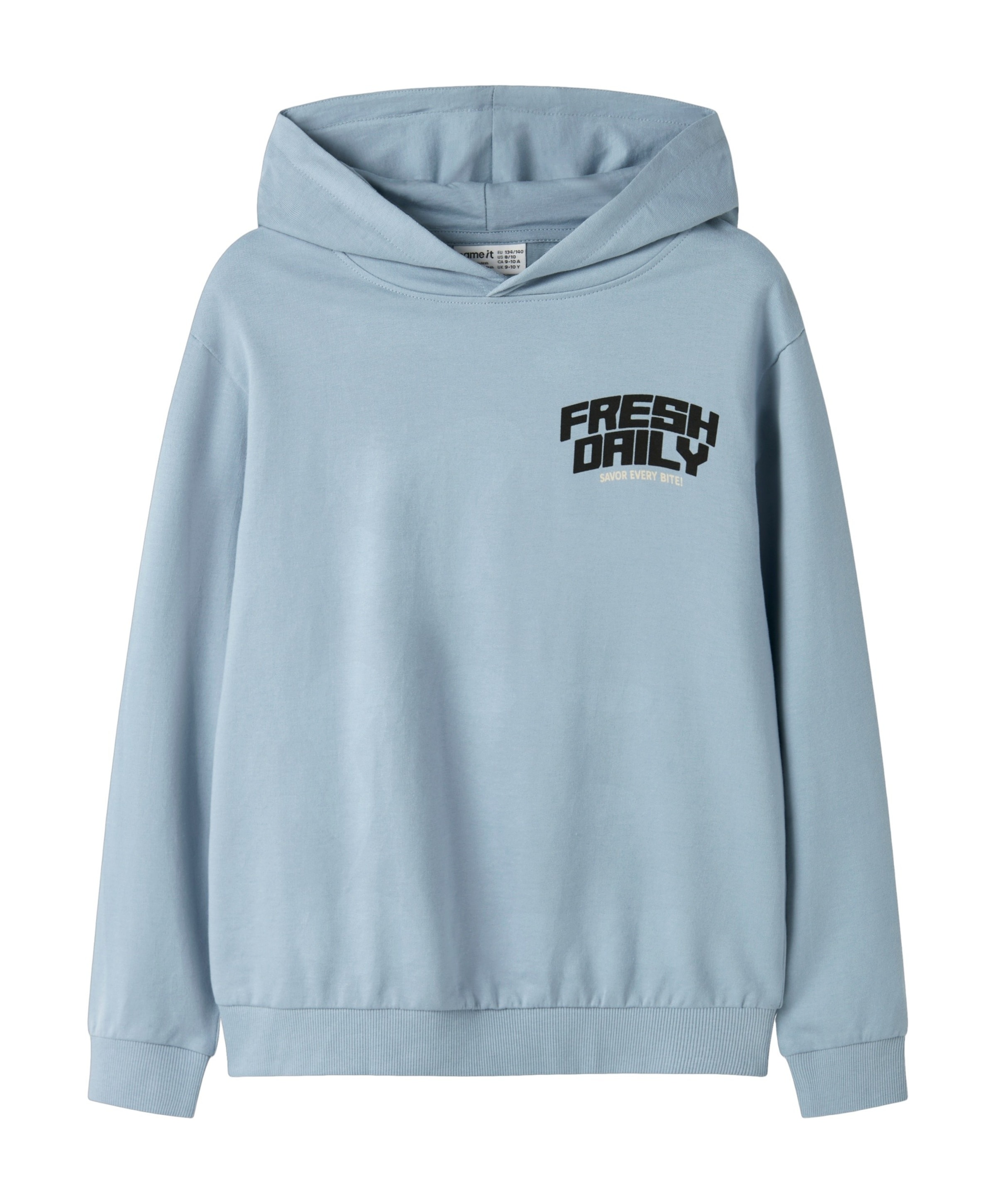 Jongens hoodie blauw