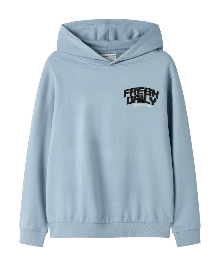 Jongens hoodie blauw