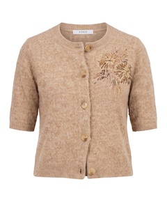 Dames vest beige