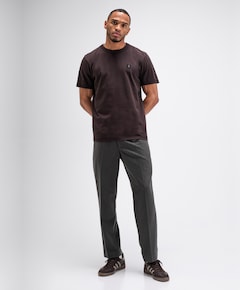 Heren T-shirt bruin