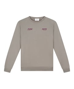 Heren sweater beige