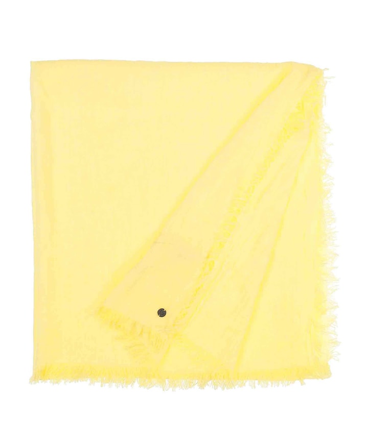Dames sjaal geel