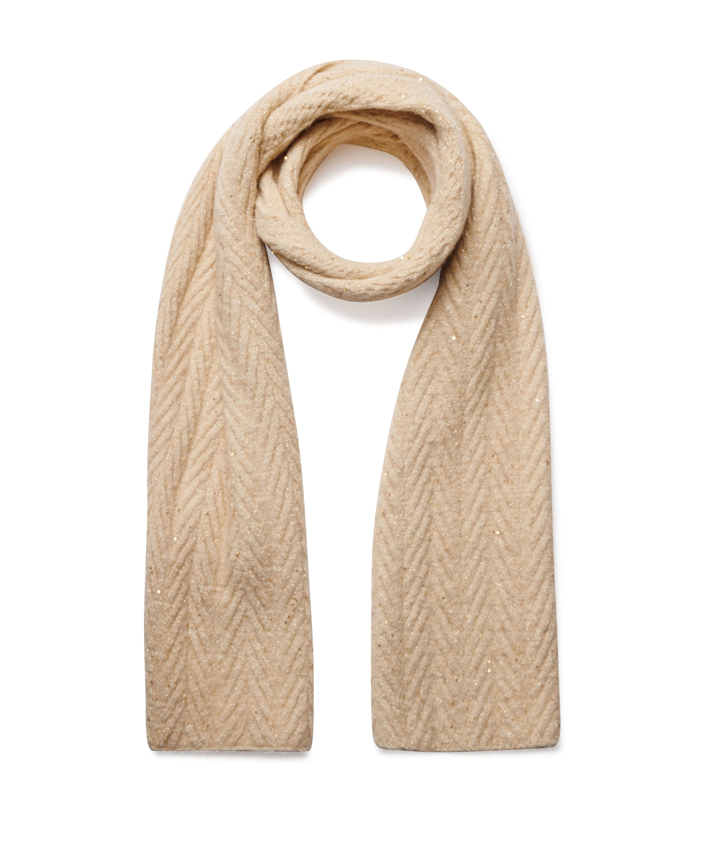 Dames sjaal beige