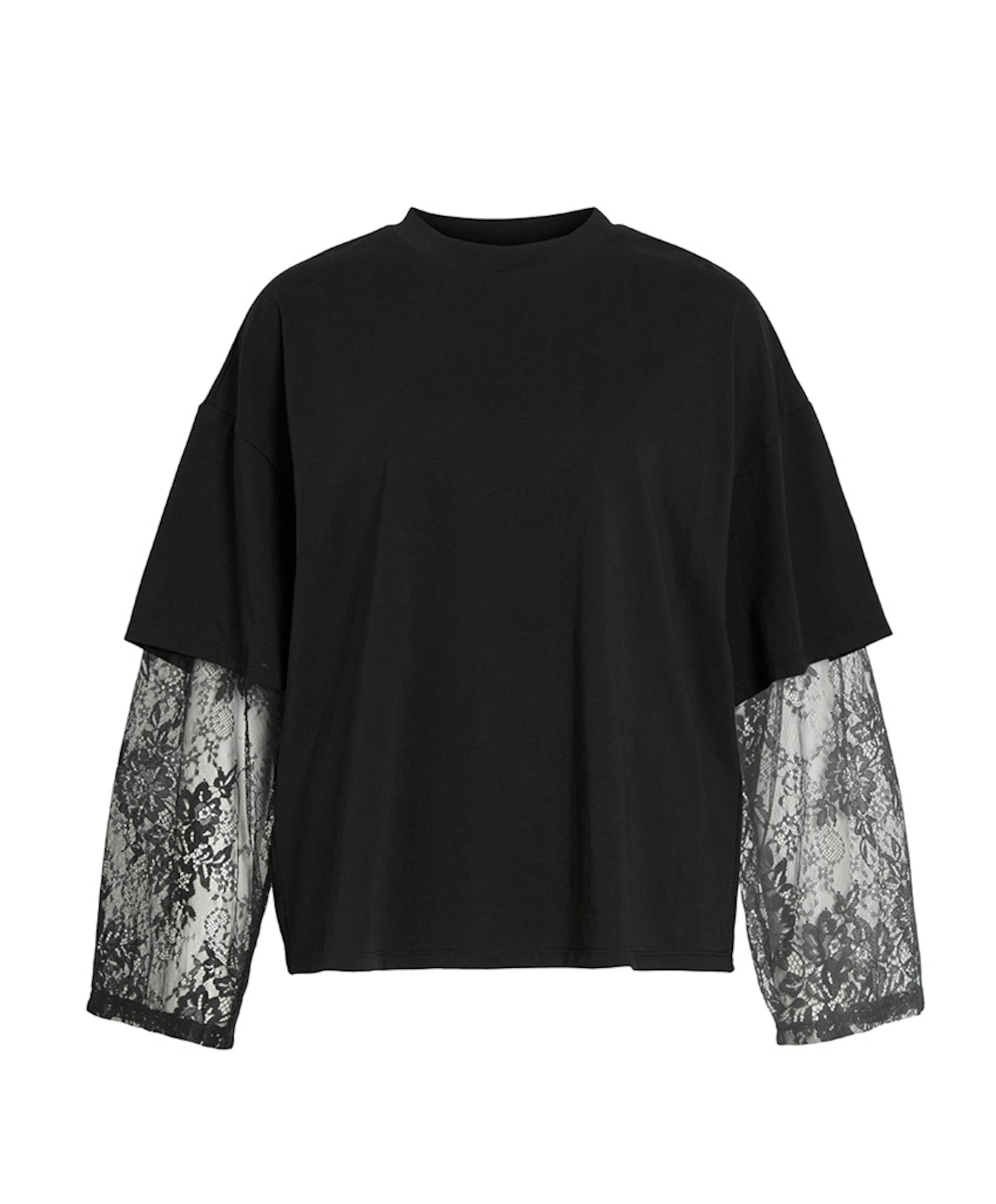 Dames longsleeve zwart