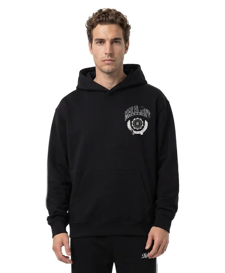 Heren hoodie zwart