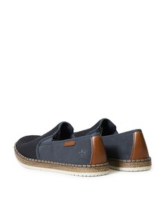 heren instappers blauw