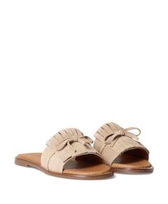 dames slippers beige