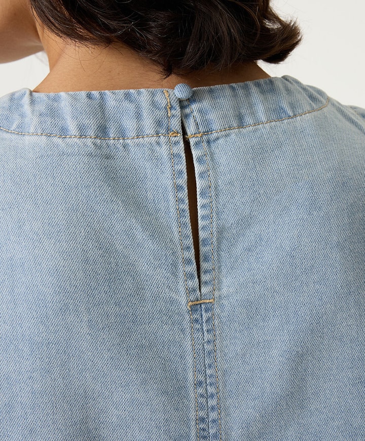 Dames top blauw