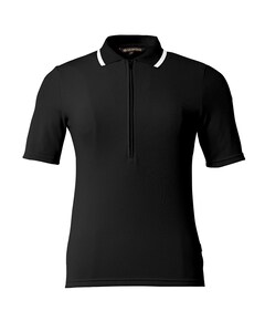 Dames polo zwart