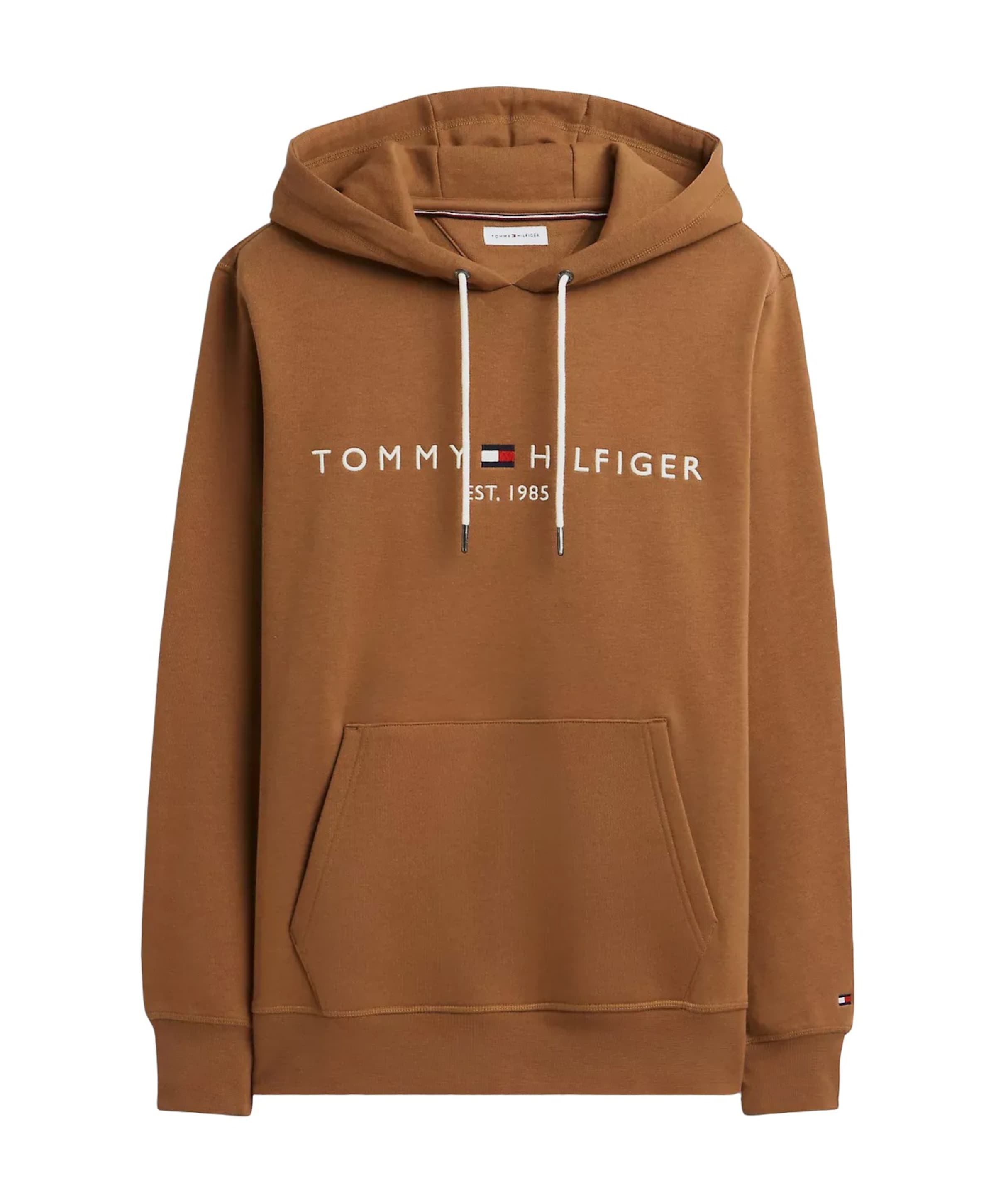 Heren hoodie bruin