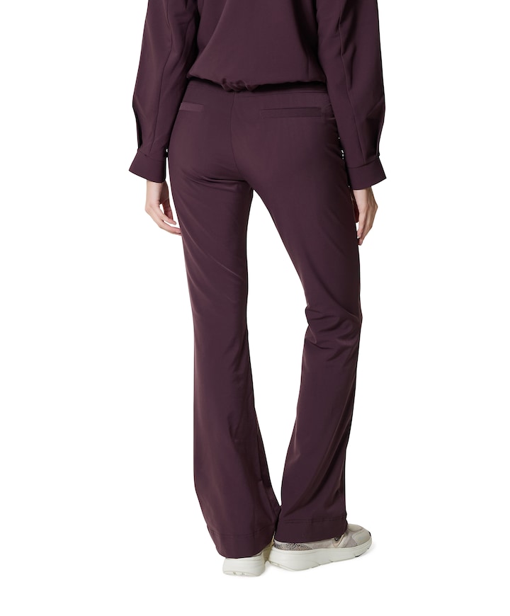 PENELOPE FLARE TRAVEL dames broek paars