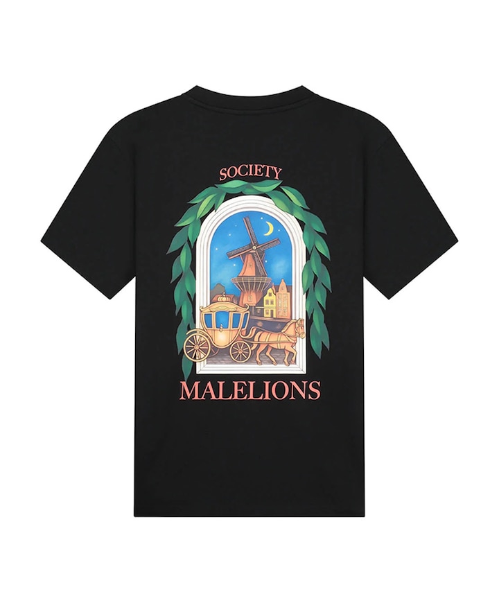 Heren T-shirt zwart