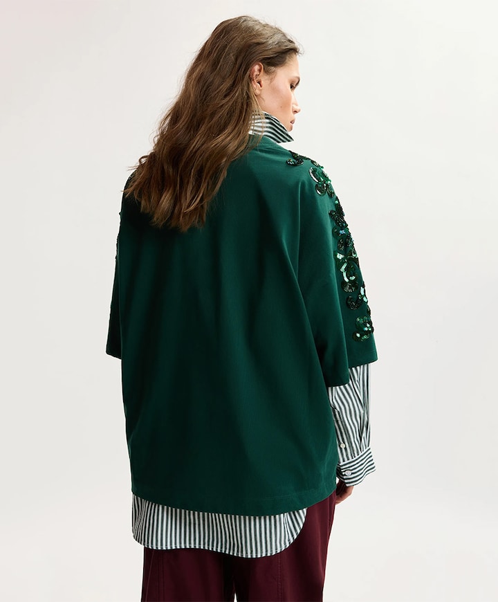 Dames T-shirt groen