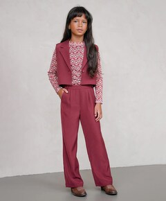 Fab pantalon broek bordeaux