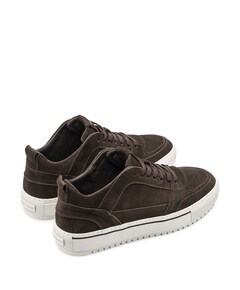 CREON NUB heren sneakers bruin