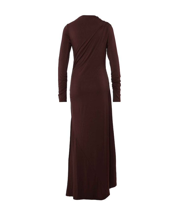 Dames jurk bordeaux