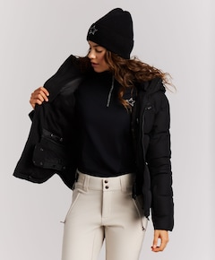 Dames ski-jas zwart