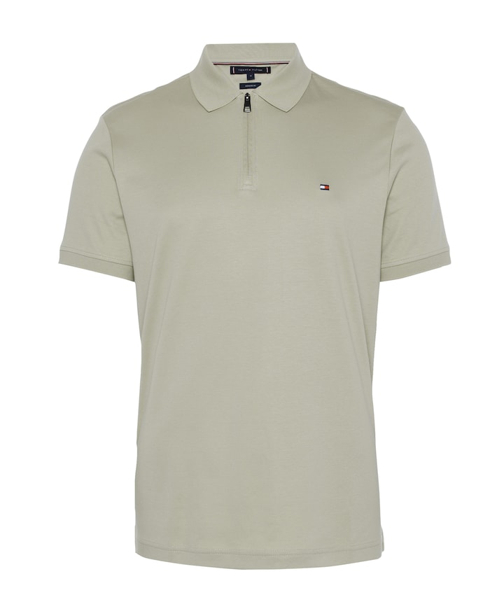 Heren polo beige