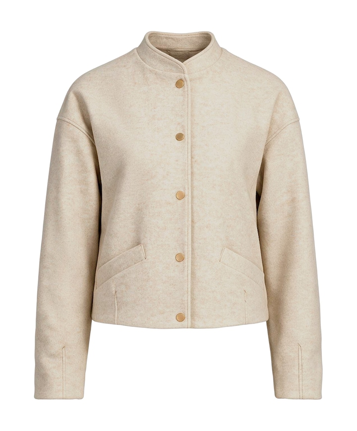 Dames blazer beige