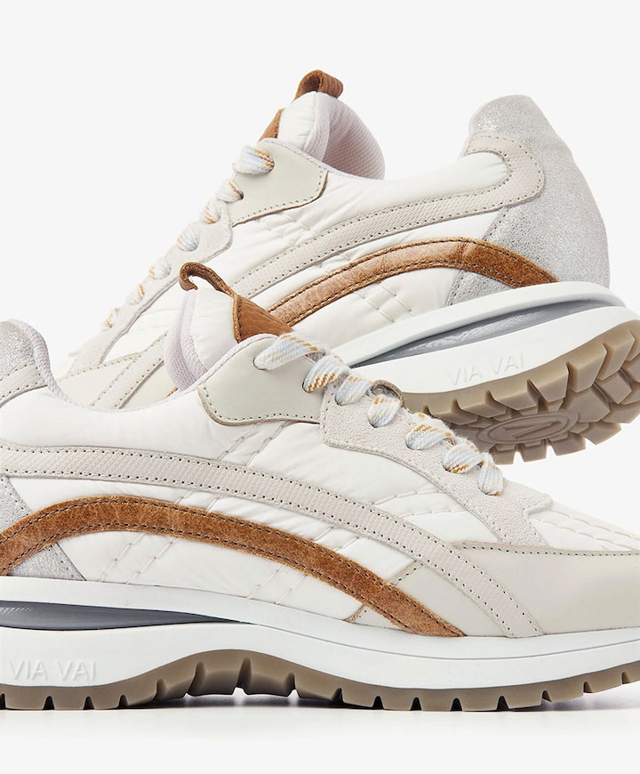 Usher Skye dames sneakers beige