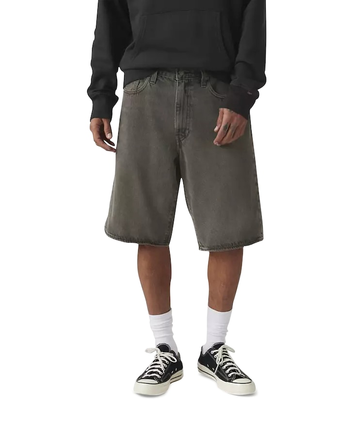 478 Baggy shorts heren korte broek grijs