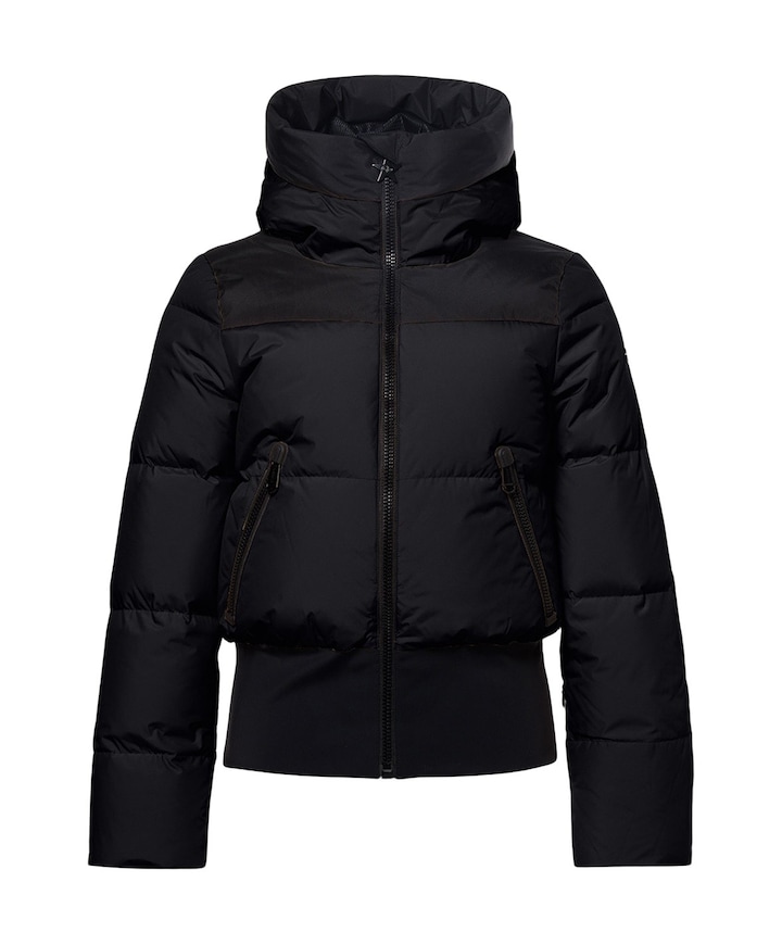 Dames ski-jas zwart