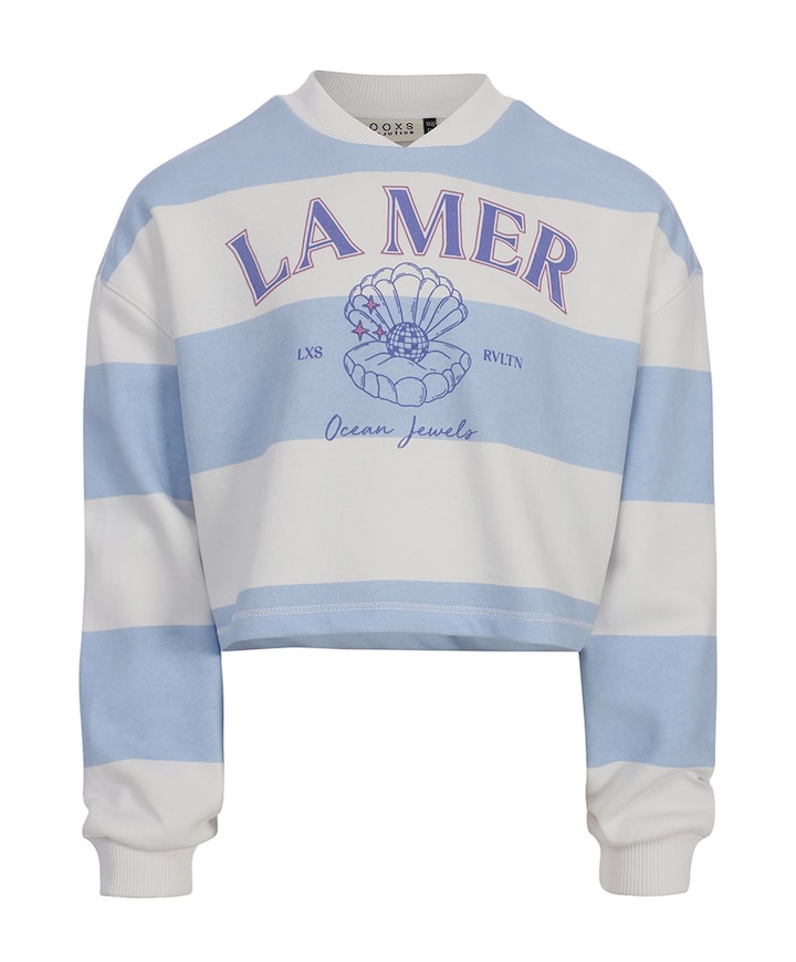Meisjes sweater blauw