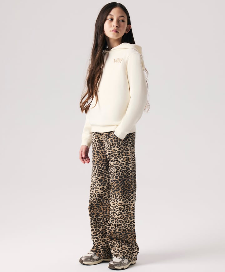 NKFROSE WIDE TWI 4444-TD O broek bruin