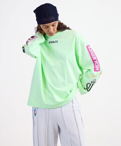 Dames longsleeve groen