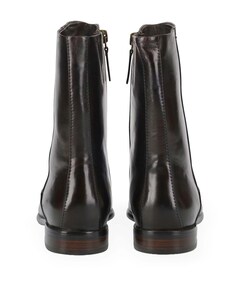 F2399 dames enkellaarzen bruin