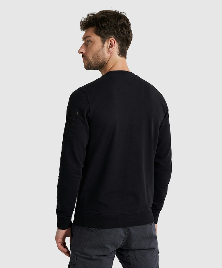 Heren sweater zwart