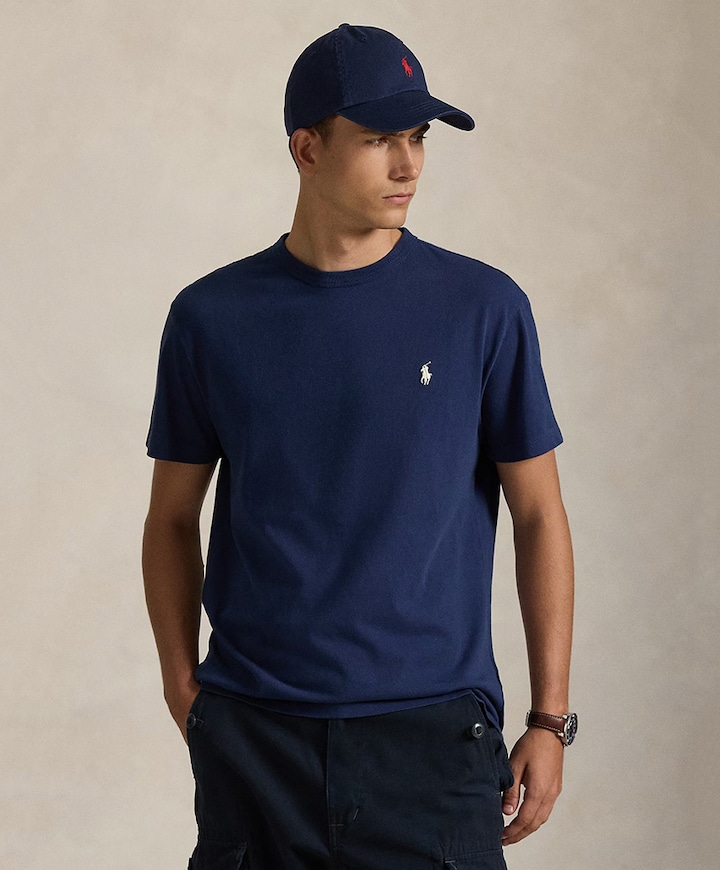 Heren T-shirt blauw