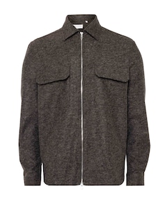 Heren overshirt bruin