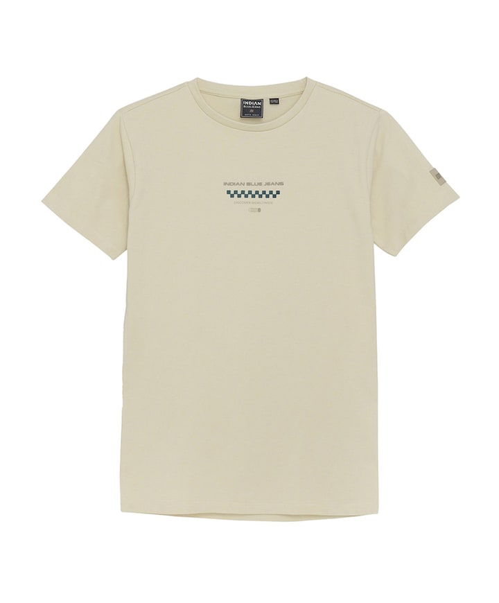 Jongens t-shirt beige