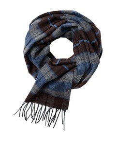 Heren sjaal blauw