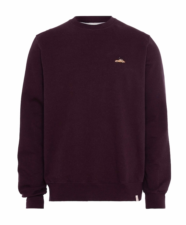 Heren sweater bordeaux