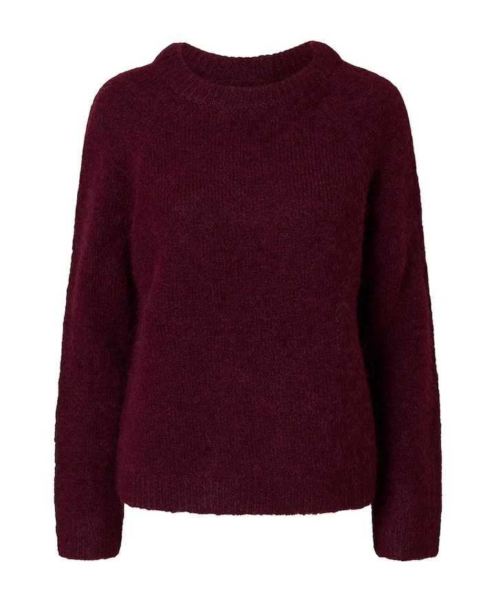 Dames trui bordeaux