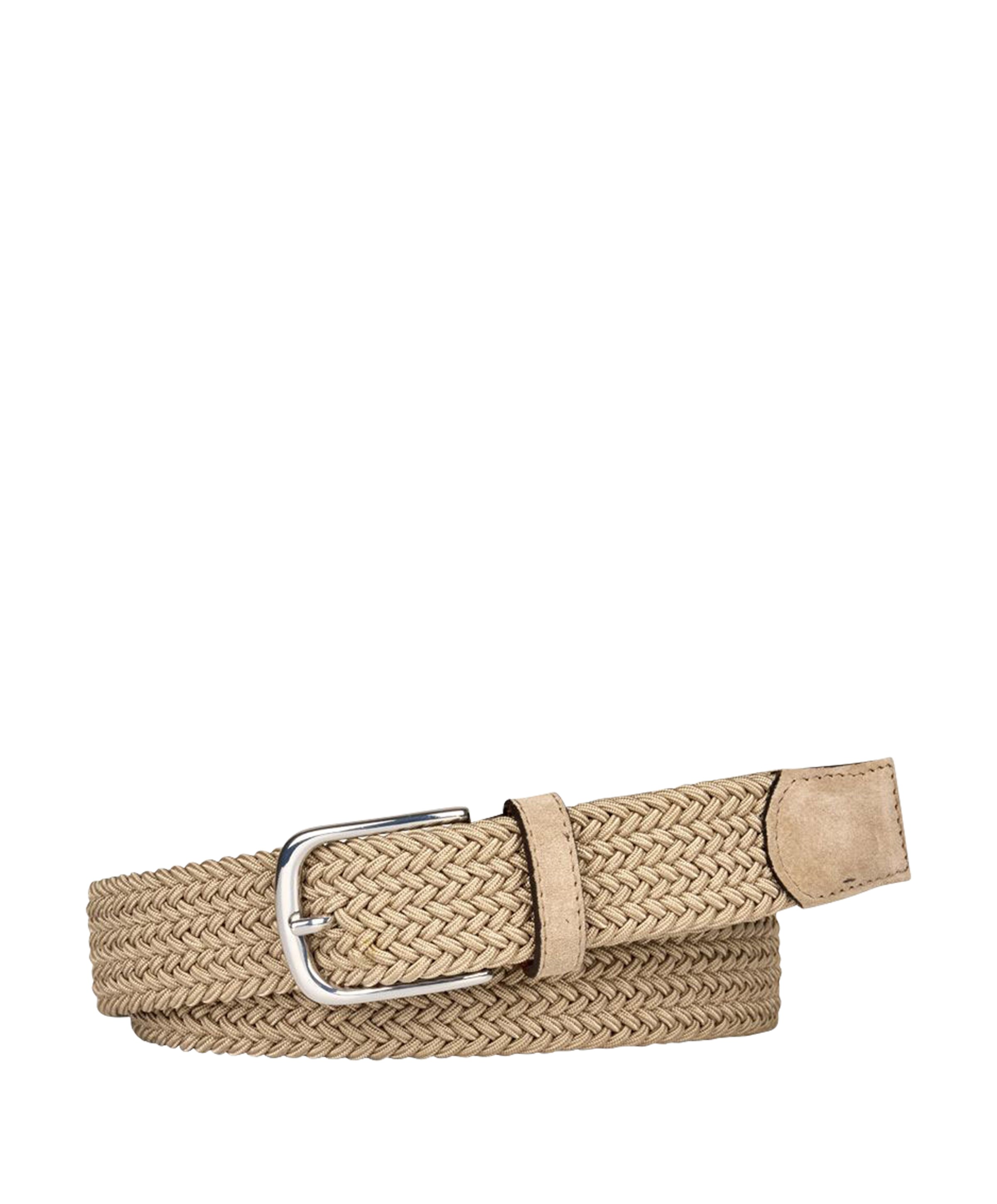 Heren riem beige