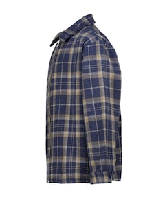 Jongens overhemd lange mouw blauw