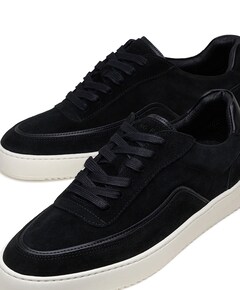 Mondo Stack Suede heren sneakers zwart